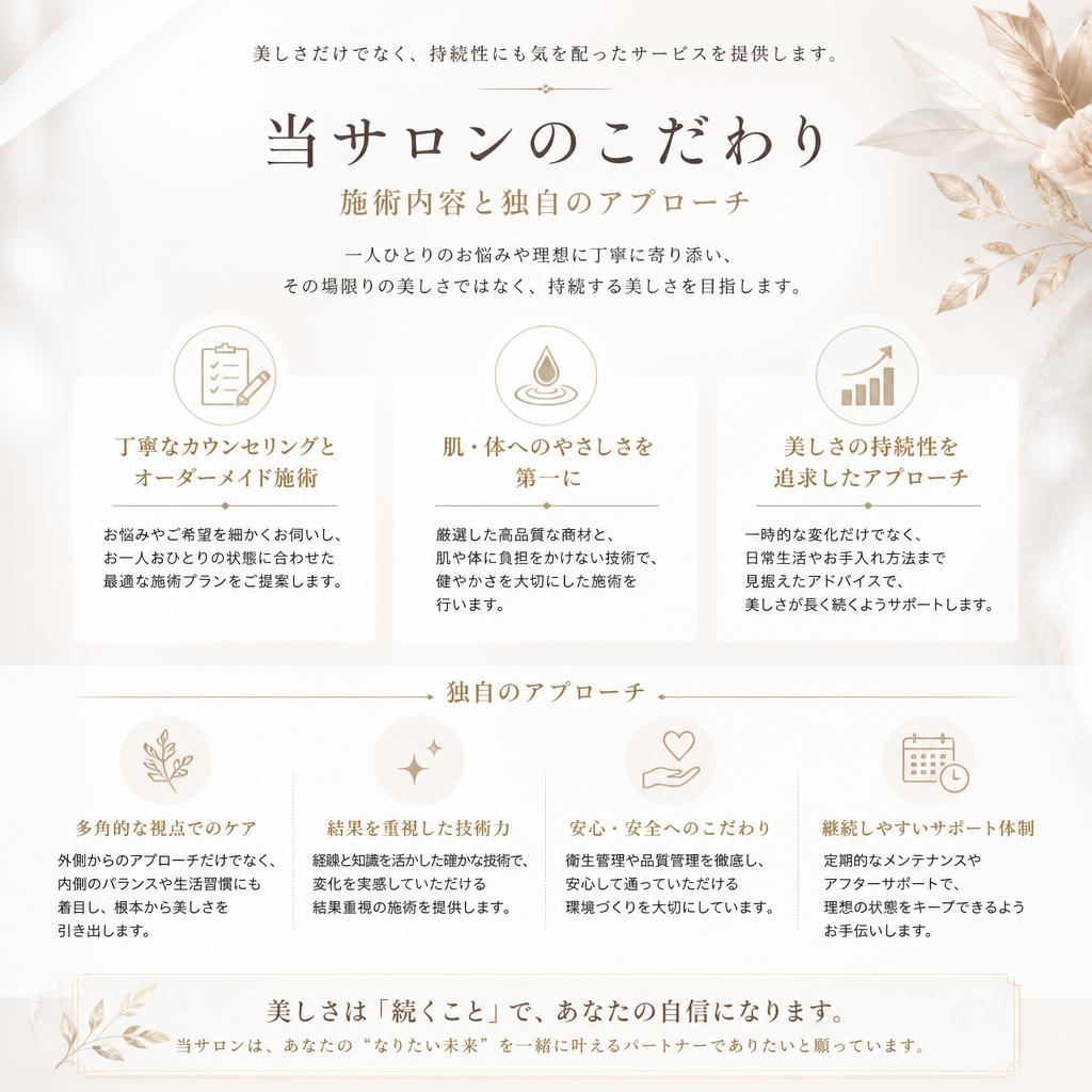 Nail Atelier Ñikaの特長