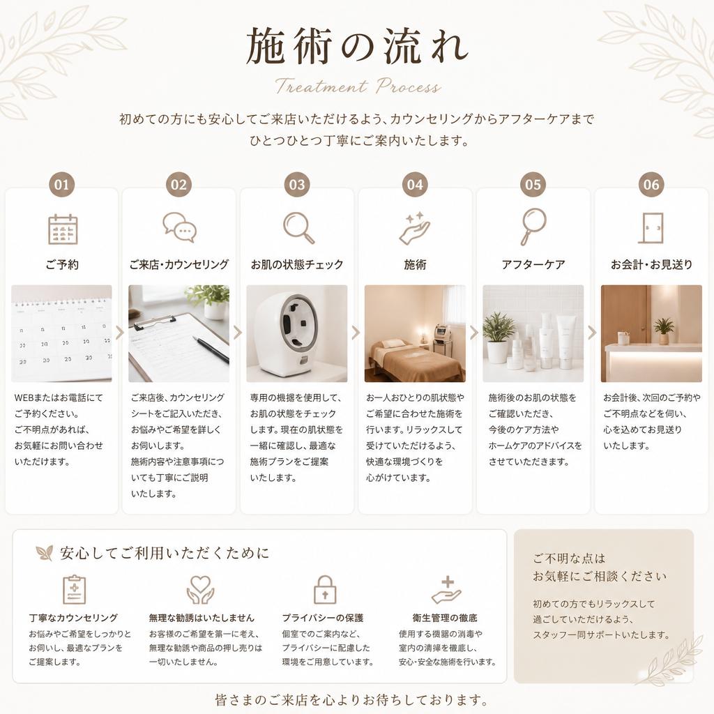 施術の流れ