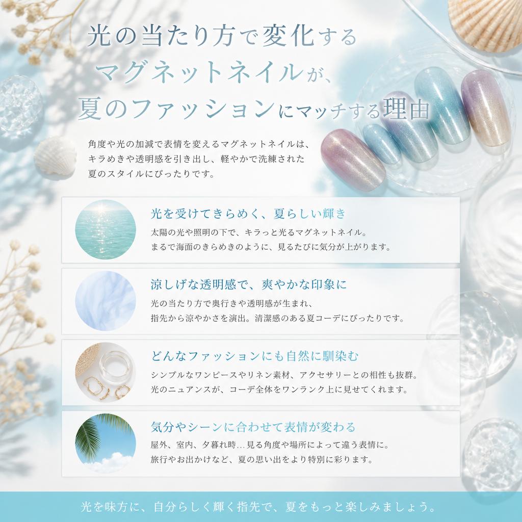 2. マグネットネイルの魅力