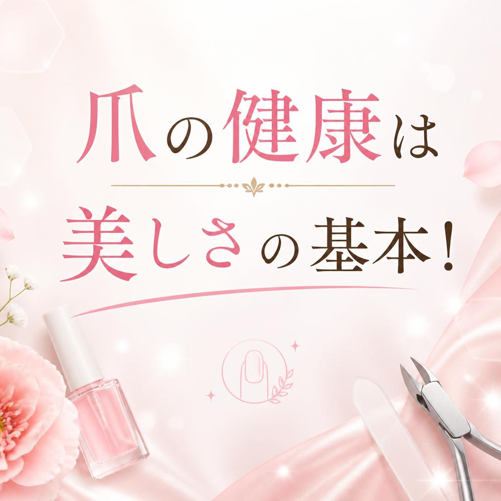 爪の健康は美しさの基本！