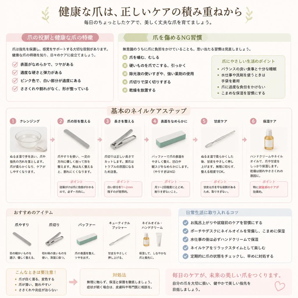 ネイルケアの基礎知識