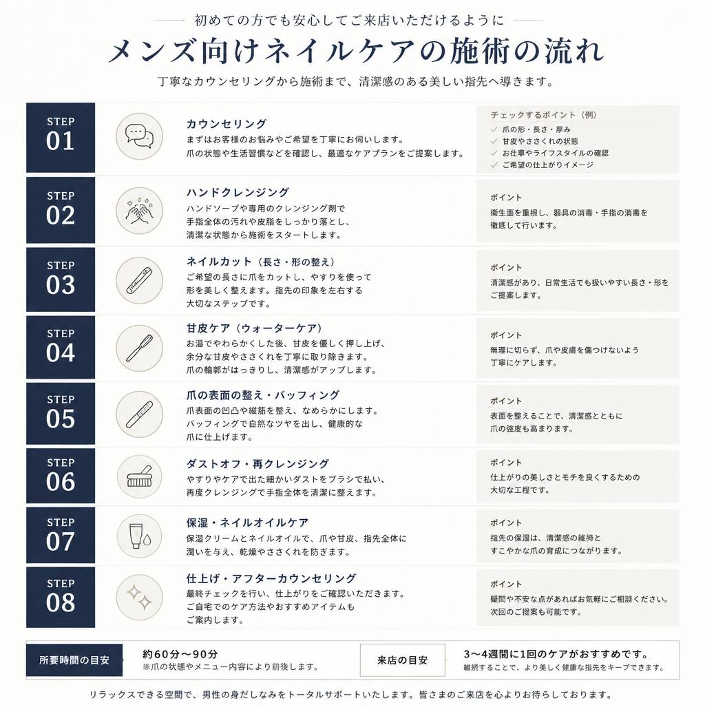 施術の流れ