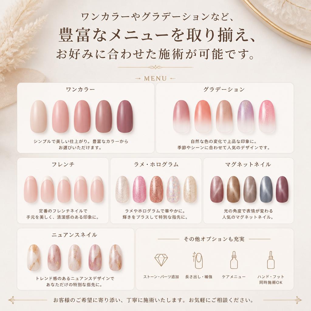 施術メニューのご紹介